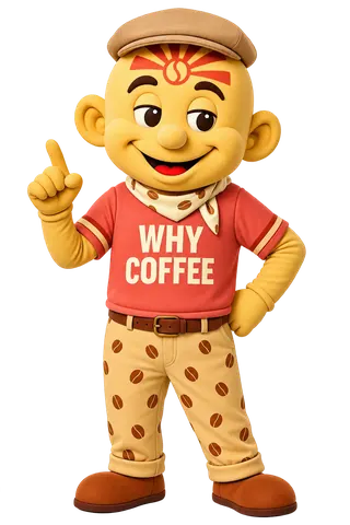 Why Coffee maskotu