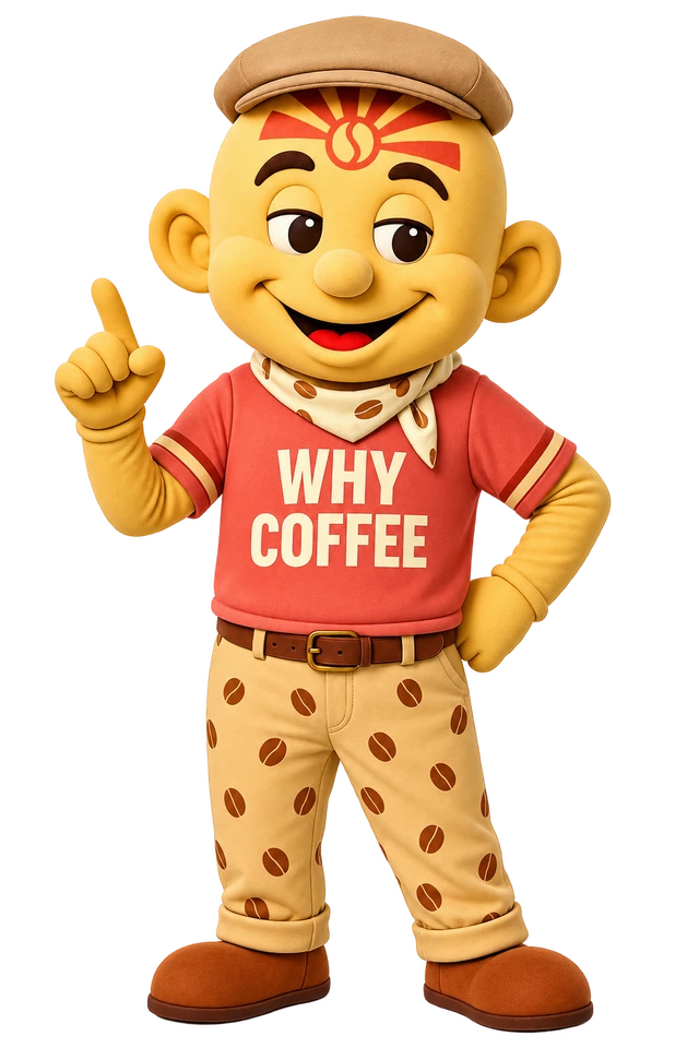 Why Coffee maskotu