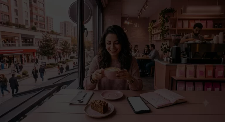 Why Coffee Beylikdüzü'nde espresso, latte, filtre kahve ve tatlı çeşitleriyle keyifli kafe deneyimi.